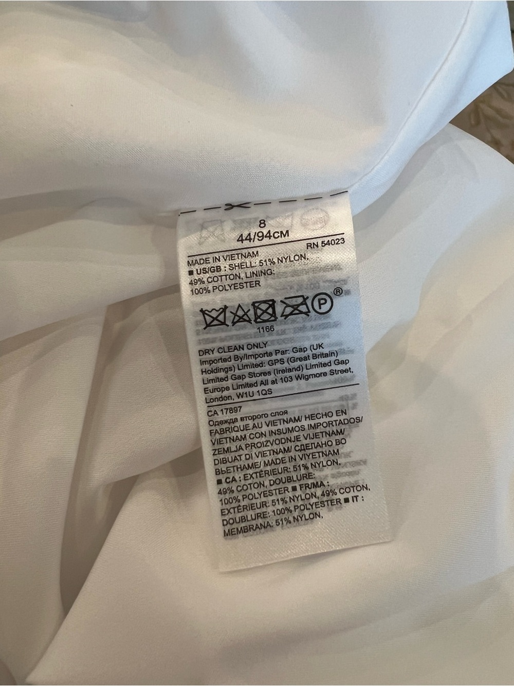 Banana Republic White Eyelet V-Neck Midi Dress with Pockets - Picture 8 of 8